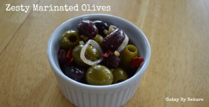 Zesty Marinated Olives Recipe