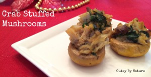 Paleo Crab Stuffed Mushrooms Recipe