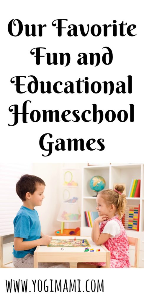 fun and educational homeschool games