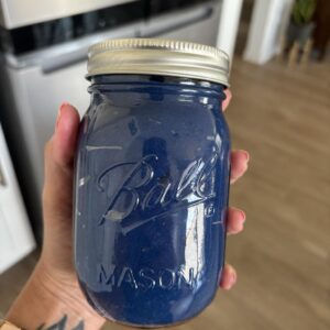 Blue Sprirulina Seamoss Gel - 16 oz Jar